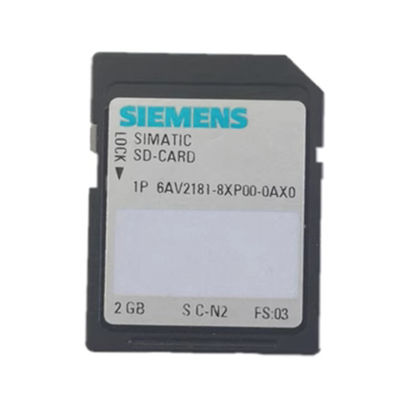 600 Mbit/S 6AV2181-8XP00-0AX0 SD Simatic HMI Memory Card 2 GB Storage