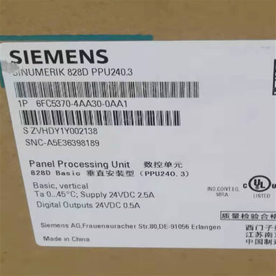828D CNC Machine Controller PPU 240.3 6FC5370-4AA30-0AA0 Vertical