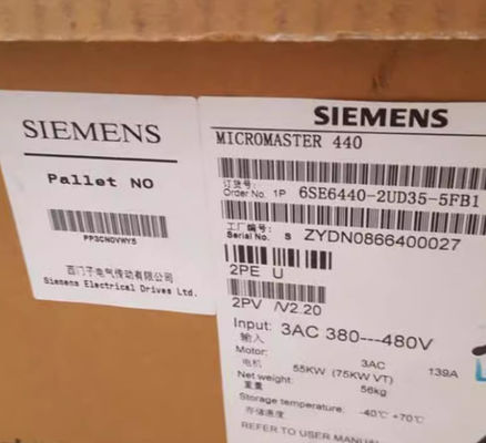 30kW Siemens Frequency Converter MM440 6SE6440-2UD33-0EB1 CE