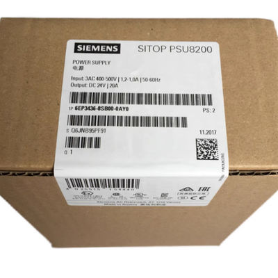 24V / 20A SITOP Power Supply PSU8200 6EP3436-8SB00-0AY0 Stable