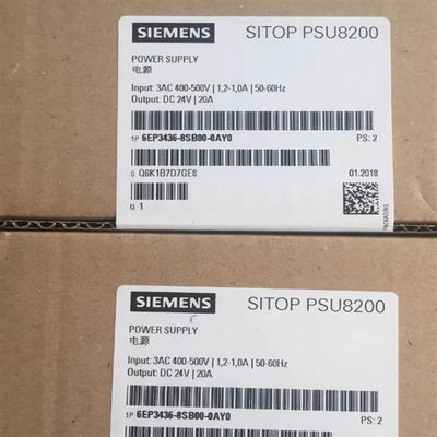 24V / 20A SITOP Power Supply PSU8200 6EP3436-8SB00-0AY0 Stable