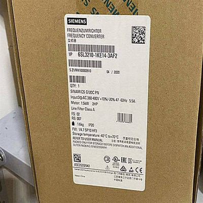 G120 Siemens 6SL3210-1KE14-3AF2 1.5kW Frequency Converter With Filter